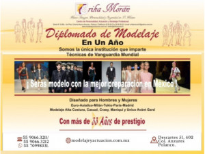 Cursos/Diplomado Carrera de Personalidad y Modelaje Int...