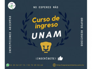 Curso de ingreso UNAM