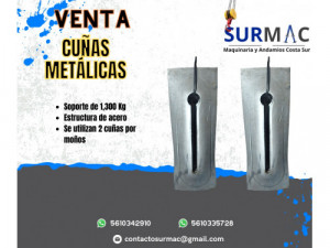 compra Cuñas metálicas SURMAC