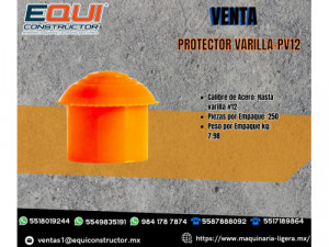 nuevo Protector de varilla PV12 