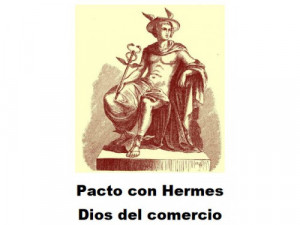 Pacto con Hermes Dios del comercio