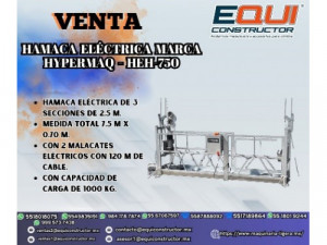 Hamaca Eléctrica Marca Hypermaq-HEH750 Sinaloa