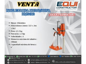 Nucleadora Husqvarna DMS180 Sinaloa 