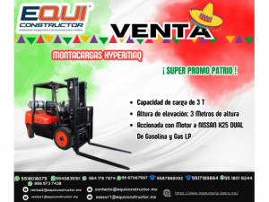 Venta de Montacargas Hypermaq (Dur)